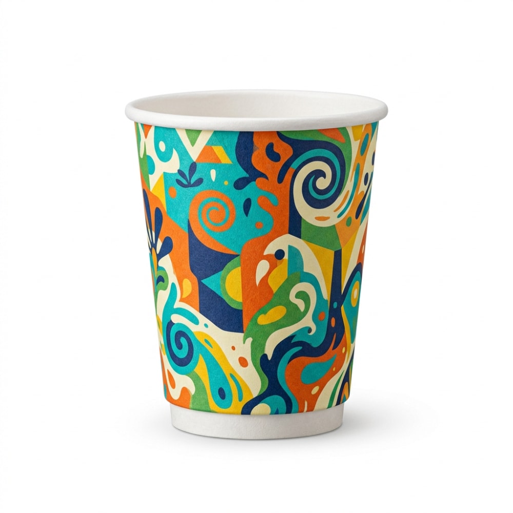 main custom printed double pe coated milk cups wholesale manufacturer 01