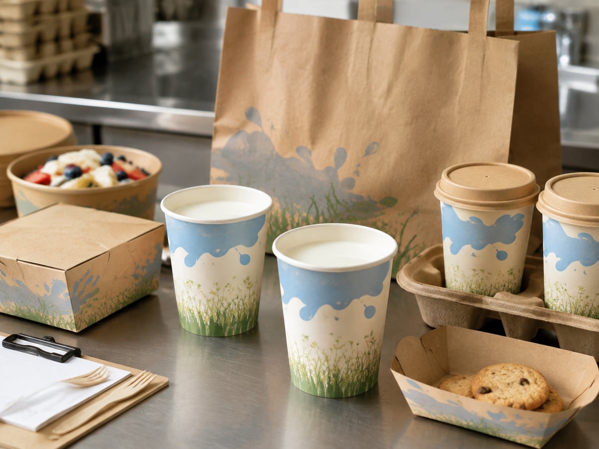 Home 36 milk paper cup odm packaging delivery prep